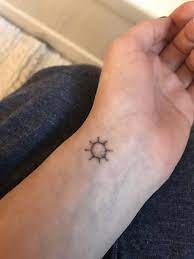 Stick And Poke Sun Stick Poke Tattoo Stick Tattoo Stick And Poke Sun