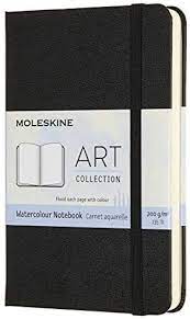 As low as $ 20.69. Moleskine Art Watercolor Notebook Hard Cover Pocket 3 5 X 5 5 Plain Blank Black 60 Pages Buy Online At Best Price In Uae Amazon Ae