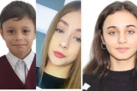 Trei minori din municipiul Bacău, prieteni între ei, dați dispăruți de  familii. Au vârste între 7 și 15 ani
