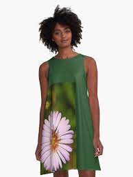 Autumn Flower A Line Dress In 2020 A Line Dress Dresses Clothes For Women