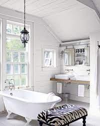 Cottage bathroom with clawfoot tub. 30 Best Clawfoot Tub Ideas For Your Bathroom Decorating With Clawfoot Faucets And Showers