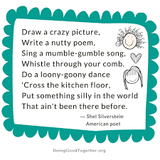 Rick hanson, resilient may we all become teachers of peace, and teach in the only way possible: Words Matter Harness The Power Of Poetry Doing Good Together