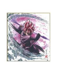 Check spelling or type a new query. Dragon Ball Shikishi Art Special 15 Goku Black Super Saiyan Rose