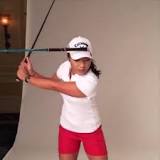 Image result for how to stay behind the ball in golf swing