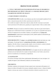 Maybe you would like to learn more about one of these? Implementacion De Juegos Recreativos Infancia Vida