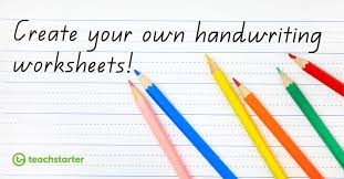 Handwriting worksheet maker is a pinterest board for teachers and educators in general to pin most teachers create their own handwriting, spelling, and penmanship lessons. Create Your Own Handwriting Sheets Easily Handwriting Generator