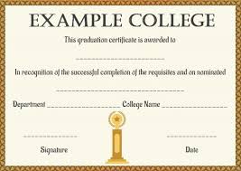 As explained above, these courses let students, thousands at a time, take courses from great universities for free online. Blank College Degree Template Degree Certificate College Degree College Names