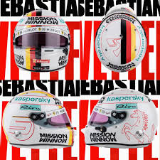 Sebastian vettel 2016 monza gp formula 1 f1 replica helmet scale 1:1 helm casque. Sebastian Vettel S Helmet For 2020 Formula1