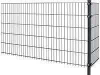 Holzzaun Mit Einschlaghulsen Leicht Selber Bauen Obi Doppelstabmattenzaun Zaun Gartenzaun Selber Bauen