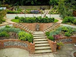 Steeply Sloping Garden Design The Interior Design Inspiration Board Sloped Garden Sloped Backyard Landscaping Front Garden Design