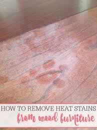 How To Remove Heat Stains From Wood Water Stain On Wood White Wood Stain Staining Wood