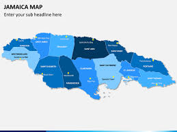 Jamaica Map Powerpoint Sketchbubble