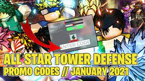 The following is a list of all the different codes and what you get when you put them in. All Working Roblox All Star Tower Defense Codes January 2021 Youtube