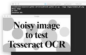 The service is completely free and you don't need to register or install anything on your computer. Using Tesseract Ocr With Python Pyimagesearch
