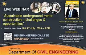 A $1.25bn company in itself, afcons has a portfolio of extremely challenging and complex projects worldwide. Live Webinar On Sustainable Underground Metro Construction Challenges And Opportunities On 4th July 2020 By Mr Virinder Kaul Vice President Afcons Infrastructure Limited A Shapoorji Pallonji Group Company Mauritius