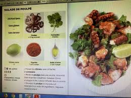 Simplissime Salade Poulpes Salade De Poulpe Recettes De Cuisine Salade