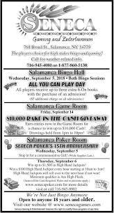 Get the inside scoop on jobs, salaries, top office locations, and ceo insights. Seneca Gaming Entertainment Ads To Go Oleantimesherald Com