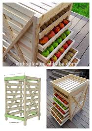 Supermercado De Frutas Y Verduras De Madera Display Rack Imagen Estantes De Expositor Id Proyectos Faciles De Bricolaje Muebles De Bricolaje Fruteros De Madera