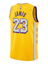 Authentic nba jerseys are at the official online store of the national basketball association. Los Angeles Lakers Lebron James City Edition Swingman Jersey Gold Lakers Store
