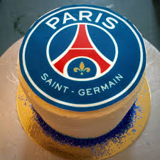 Small Personalized Psg Cake Support Your Favorite Team Synies Psg Taart