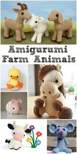 Farm Animal Amigurumi Crochet Farm Animals Stuffed Animal Patterns Farm Animal Blanket