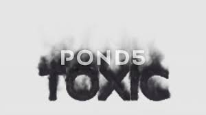 Animated Black Smoke Text Toxic All Caps Stock Footage Ad Smoke Text Animated Black Black Smoke Animation Text Animation