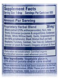 Biocidin Broad Spectrum Liquid Formula 1 Oz 30 Ml