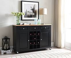 If you want your wine to taste better, proper storage is a must. Kings Brand Furniture Wine Rack Sideboard Buffet Server Console Table With Storage Black Buy Online In Tanzania At Tanzania Desertcart Com Productid 56427470