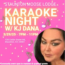 starts at 9pm, come hang with JDJ and sing the night away!!