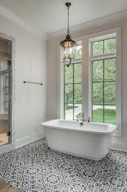 Sample black pebble mosaic wall floor tiles perfect for wet rooms & showers. White And Black Mediterranean Bathroom Ideas Mediterranean Bathroom