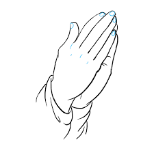 How to draw hands in different angles. How To Draw Praying Hands Really Easy Drawing Tutorial