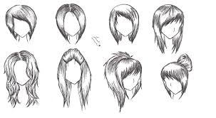 Anime drawings pencil art drawings drawing tutorial art drawings sketches art drawing people drawings drawing reference art reference. Female Hair Drawing At Paintingvalley Com Explore Collection Of Female Hair Drawing