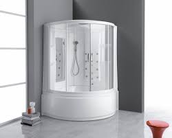 You can choose to have a nice bath after a long day or a quick shower to catch the train in the morning. Corner Bathtub Shower Combination Clizia Aqualife Srl Built In Whirlpool Composite