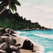 Clown Fish Painting by Iris Mora