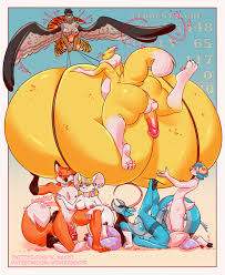 Rule34 - If it exists, there is porn of it  winter nacht, digimon  (species), renamon  4104975