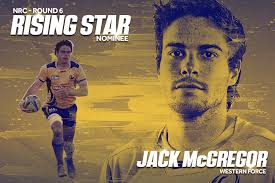 NRC Rising Star nominee round six: Jack McGregor (Force)