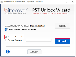 Oct 07, 2019 · until and unless you unlock a protected pdf file for editing and printing. How To Unlock Password Protected Pst Files Of Ms Outlook 2010 2013 2016 2019 Bitrecover Blog