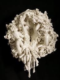 Sculptures In Porcelain By Rachel Kneebone On View At The Brooklyn Museum Pressedinbrooklyn I read about stalagmites and stalactites. porcelain by rachel kneebone