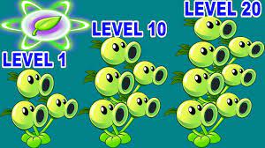 Threepeater Pvz 2 Level 1-10-20 Power-up in Plants vs. Zombies 2: Gameplay  2017 - YouTube