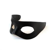 Pin By Grace On Projetos Para Experimentar In 2020 Leather Mask Black Leather Nightwing Costumes