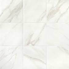 Mirasol Glazed Porcelain Tile American Olean Bianco Carrara Bianco Carrara Carrara Tile Floor