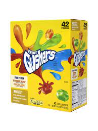 How many black and white shapes are there respectively on a soccer ball? Fruit Gushers Fruit Snacks Assorted 42pk Office Depot