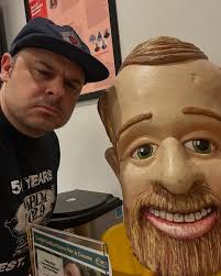 Sedenka is hanging out at Bob's Discount Furniture