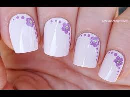 Toothpick Nail Art 22 Lavender Pink Side Flower Nails Youtube There's nothing wrong with simple.