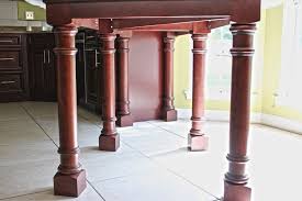 Custom Table Support System Table Legs For A Custom Granite Table Top Wooden Leg Post Custom Kitchen Table Custom Granite Granite Table Top Custom Table
