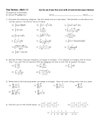 A constant (the constant of integration) may be added to the right hand side of any of these formulas, but has been suppressed here in the interest of brevity. Pdf Final Review Math 111 Po Po Academia Edu