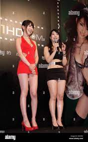 Famous Japanese AV idols Acky, Yui Fujishima and Meisa Chika attended adult  entertainment website activity in Taipei, Taiwan, China on Friday March 22,  2013 Stock Photo - Alamy