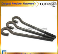 J-Shaped Concrete Tank Galvanized Anchor Bolts