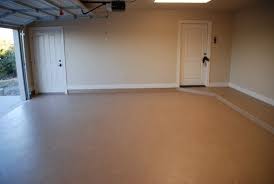 Tan Epoxy Painted Garage Floor Ideas Flooring Painted Garage Walls Garage Floor Paint