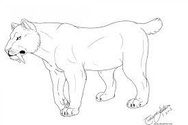 A domesticated carnivorous mammal (canis familiaris syn. Get This Saber Tooth Tiger Coloring Pages To Print 67219
